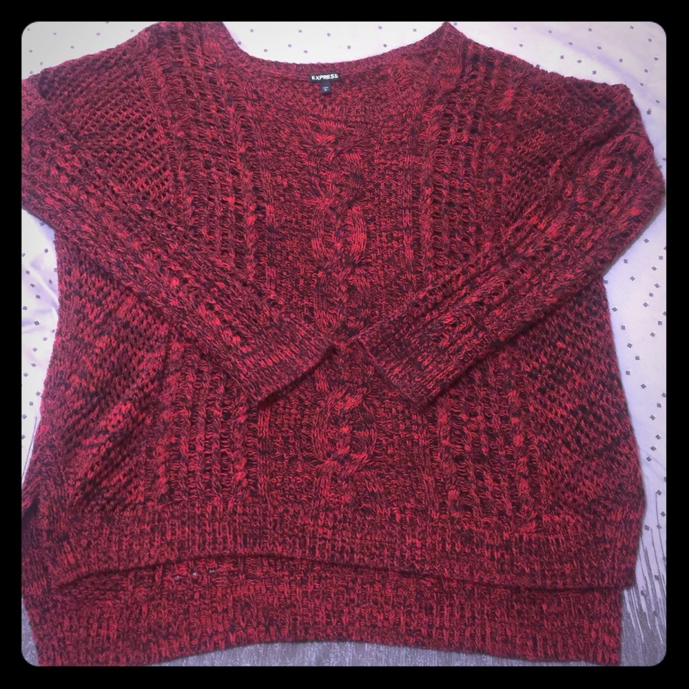 Express knit sweater